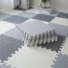 Nueva alfombrilla de suelo de algodón y lino con costuras para el hogar, dormitorio, mirador, sala de estar, tatami, alfombrilla de espuma engrosada para gatear en el suelo, insonorizada