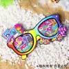Ímã de Geladeira Souvenir de Viagem Souvenir de Weihai Liu Gongdao, Shandong Tendência Nacional Adesivo Magnético de Madeira Tocha Oito Ruas