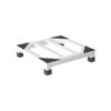 Rack Base Universal para Geladeira e Máquina de Lavar com Almofadas para os Pés, Rack de Armazenamento, Suporte Elevado de Ferro Forjado, Prateleira para Elevação de Lava-louças