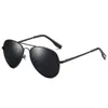 Gafas de sol retro de metal personalizadas, Gafas de sol polarizadas para hombre, Gafas polarizadas con logo impreso