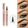 Procesamiento de logo personalizado impermeable sin manchas lápiz delineador de ojos duradero secado rápido delineador de ojos de estrella venta al por mayor de fábrica