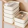 Caja organizadora para ropa interior, calcetines y panties, organizador de armario a prueba de polvo y humedad, caja organizadora compartimentada para uso doméstico