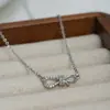 2026 Nuevo Modelo Collar de Cobre Chapado en Oro Real con Circonita Microincrustada, Estilo Japonés y Coreano, Gargantilla Elegante Simple y Moderna