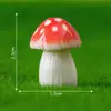 Terrário de musgo, selva miniatura criativa com cogumelos simulados, jardinagem de bonsai, decorações de paisagismo DIY, pequenos ornamentos