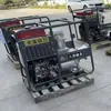 Bomba de Água a Diesel Portátil Dazhe Power de 8 polegadas para Controle de Enchentes, Emergência, Alto Fluxo, Bomba de Drenagem, Modelo de Dois Cilindros