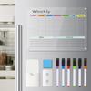 Transparente Fuerte Magnético Refrigerador Planificación Gestión Adhesivo Pantalla Pizarra Acrílica Pizarra de Borrado en Seco Tablero Calendario Reutilizable