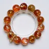 [Cristal Triturado Naranja] Pulsera de Cristal Natural Amarillo Torre de Cristal para Mujer Más Fácil de Combinar Pulsera de Regalo Al por Mayor