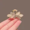 Exquisita Horquilla de Mariposa de Cristal para Mujer, Pinza Pequeña para el Cabello, Pinza Superior, Adorno para la Cabeza, Pinza Lateral Pequeña de Agarre de Gama Alta, Pinza para el Flequillo
