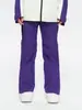 Liquidação de calças de esqui femininas, impermeáveis, quentes, acolchoadas, calças de snowboard profissionais, novo conjunto de esqui para duas pranchas masculino
