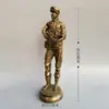 Soldados de Cobre Estátuas de Bronze Soldados do Povo Defendem o Povo Miaoyin Arte em Bronze Artesanato em Bronze Decorações