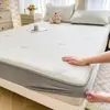 Juego de Tres Piezas de Colchoneta Jacquard de Hielo de Frijol Clase a para el Hogar Lavable Colchoneta Acondicionada Suave Colchoneta Individual Plegable para Dormitorio