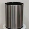 Papelera Grande de Acero Inoxidable para Hoteles, Habitaciones de Huéspedes, Salas de Masaje de Pies, Salas de Billar, Casas de Huéspedes, Inodoros y Ranuras de Baño