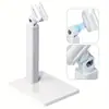 Soporte para Lámpara de Manicura Giratorio 360 grados Portátil de Mano para Parches de Uñas Soporte de Fototerapia Soporte para Lámpara de Uñas con Base Magnética