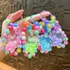 Llavero de oso con cuentas infundidas en aceite transfronterizo, botella de arena líquida, colgante de pulsera colorido, recuerdo, regalo pequeño, venta al por mayor de comercio exterior