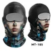 Máscara Facial de Seda Helada con Protección Solar de Calavera Venenosa de Payaso para Exteriores, Gorra Forro de Casco para Montar en Motocicleta, Unisex