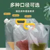 Bolsa Transparente Auto-Soportante con Boquilla Dinghao Packaging Bolsa para Almacenamiento de Granos Bolsa para Granos Varios Bolsa para Empaque de Alimentos