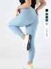 Jeans de Yoga Ajustados de Cintura Alta de Nuevo Estilo Transfronterizos Europeos y Americanos Talla Grande, Adelgazantes, Levanta Glúteos, Pantalones Casuales de Fitness