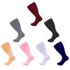 Cross-border especial para aumentar meias de gordura meias de gordura para homens e mulheres cor sólida vertical barra pressão sequencial meias nylon alto elástico