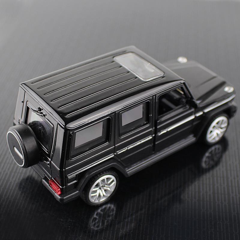 奔驰G55越野SUV 蛋糕摆件汽车饰品 顶盖图