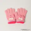 Nuevos Guantes Cálidos de Punto para Niños Otoño e Invierno 2025 Guantes Cálidos de Punto de Cinco Dedos para Bebé