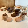 Botas para Niñas 2026 Otoño/Invierno Nueva Llegada Botines Meilade para Niños Botas Plegables de Dos Vías para Niña Botas Estilosas tipo Birkenstock