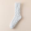 Calcetines de Coral Fleece para Mujer, Calcetines de Media Pantorrilla para Otoño e Invierno, Calcetines Gruesos y Cálidos para Dormir en Casa para Mujer, Calcetines Antideslizantes de Invierno para Mujer de Zhuji