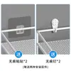 Caja de Almacenamiento de Pared para Wifi Estante para Colocar Router Sin Perforar Agujeros en la Pared Estante de Almacenamiento de Pared para Decodificador de TV