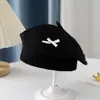 Boina para Niñas para Otoño e Invierno, Lindo Moño Dulce, Gorro de Punto Cálido y Cortavientos para Bebés Niñas, Gorro de Artista Tejido