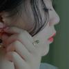 Anillo de Jade Hetian Modelo Nuevo 2026 para Mujer, Diseño de Nicho de Lujo Ligero, Joyería de Moda de Gama Alta, Anillo Pequeño