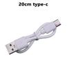 Cable de Datos V8 Adecuado para Android Typec USB Carga Rápida Teléfono Móvil 2A Audífonos Bluetooth Humidificador Cable de Carga de Cobre Puro