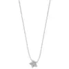 Collar de Estrella de Diamante Estilo Coreano para Mujer, Estilo Normcore, Nuevo Diseño de Nicho, Cadena para Clavícula para Mujer, Cadena Versátil para Suéter de Oficina