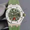 Relógio Masculino Mecânico Totalmente Automático Royal a Oak Série P Tipo Offshore à Prova d'Água com Luminoso