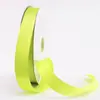 Cinta de Poliéster de Color Sólido, Rollo Grande de 2.5 cm, Cinta para Frutas, Cinta Floral, Cinta para Repostería, Cinta para Empaquetar Cajas de Regalo con Flores