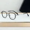 Armazones Cuadrados Retro Japoneses de Metal de Titanio Transfronterizos para Lentes de Anteojos Casuales para Hombres, Versátiles para Vacaciones, Estilo Sencillo para Lentes Ópticos de Mujer