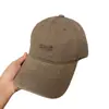 Gorra de Béisbol Bordada con Letras Lavada Protección Solar Otoño 2026 En Stock Venta al por Mayor Ropa Física Combinación Gorra Plana