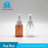 Frasco Pequeno de Plástico Transparente Quadrado para Animais de Estimação de 30ml, Simples e Portátil, Fácil de Apertar, Pequena Capacidade