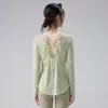 Top de yoga fino y de espalda abierta para mujer, corte holgado, transpirable y que absorbe el sudor, adecuado para el uso diario, correr y entrenamiento de yoga.