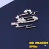 Color de aleación retención hecho a mano DIY accesorios antiguo Hanfu pasador abanico accesorios para el cabello tocado material Xiangyun