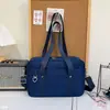 Bolsa Uniforme Jk Estilo Japonés Bolso de Mano Sencillo Bolsa para Estudiantes Bolso de Hombro de Tela Oxford Bolsa para Computadora Bolso Cruzado Gran Capacidad para Mujeres