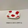 Lindo Juego de Tazón y Plato de Color Bajo Cubierta Retro Vajilla de Cerámica Tazones para el Hogar Platos Tazones para Sopa Tazones para Fideos Instantáneos Cucharas Tazas