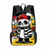 Mochila Nueva Transfronteriza Temu para Estudiantes de Primaria 16 pulgadas Estilo Hip-Hop de Dibujos Animados Impresa Mochila de Gran Capacidad Reductora de Peso