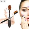 No. 4 cepillos de dientes individuales, brocha para base de maquillaje, brocha para crema BB, brocha para maquillaje en polvo, herramienta de maquillaje, brocha para maquillaje