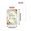 Set Transfronterizo de 36 Tarjetas de Gratitud con Temática Otoñal, Materiales de Diario Estilo Ins, Tarjetas de Texto para Decoración de Pared
