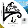 Artesanía Metálica Transfronteriza Ganchos para Colgar Plantas Decorativos para Exteriores Canastas Colgantes Macetas Artículos de Interior Adornos Colgantes