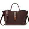 Bolsa Transversal de PU Moda Transfronteiriça Bolsa de Mão Feminina Multifuncional para Trabalho Casual Versátil Bolsa de Ombro Transversal