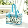 Bolsa Isotérmica de Papel de Aluminio para Seis Latas Bolsa Tote Portátil Multiusos Personalizada Lonchera Isotérmica Espesa de Grado Alimenticio Bolsa para Llevar