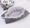 Cama de Gato de Terciopelo de Corea del Sur Suministros para Gatos Manta para Dormir de Gato Túnel para Gatos Saco de Dormir para Gatos Perrera de Doble Uso Nido de Gato Nido para Mascotas Nido para Dormir de Mascotas