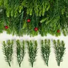 Acessórios para Plantas e Flores Artificiais, Trepadeiras de Eucalipto com Três Ramos para Pendurar na Parede, Plantas Aquáticas, Decoração de Parede, Plantas Verdes, Decoração de Casamento