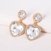 Pendientes Rosas de Amor Exagerados de Europa y Estados Unidos Pendientes Joya de Moda de Alto Sentido para Mujer Pendientes Estilo Celebridad Caliente Venta al por Mayor