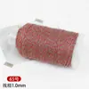 Hilo de Algodón Retorcido a Mano Estilo Xizang de 1 mm para Manualidades, Hilo para Pulseras, Cuerda para Tejer, Cuerda de Algodón Hecha a Mano para Bricolaje, Hilo para Pulseras, Cuerda Trenzada Enrollada